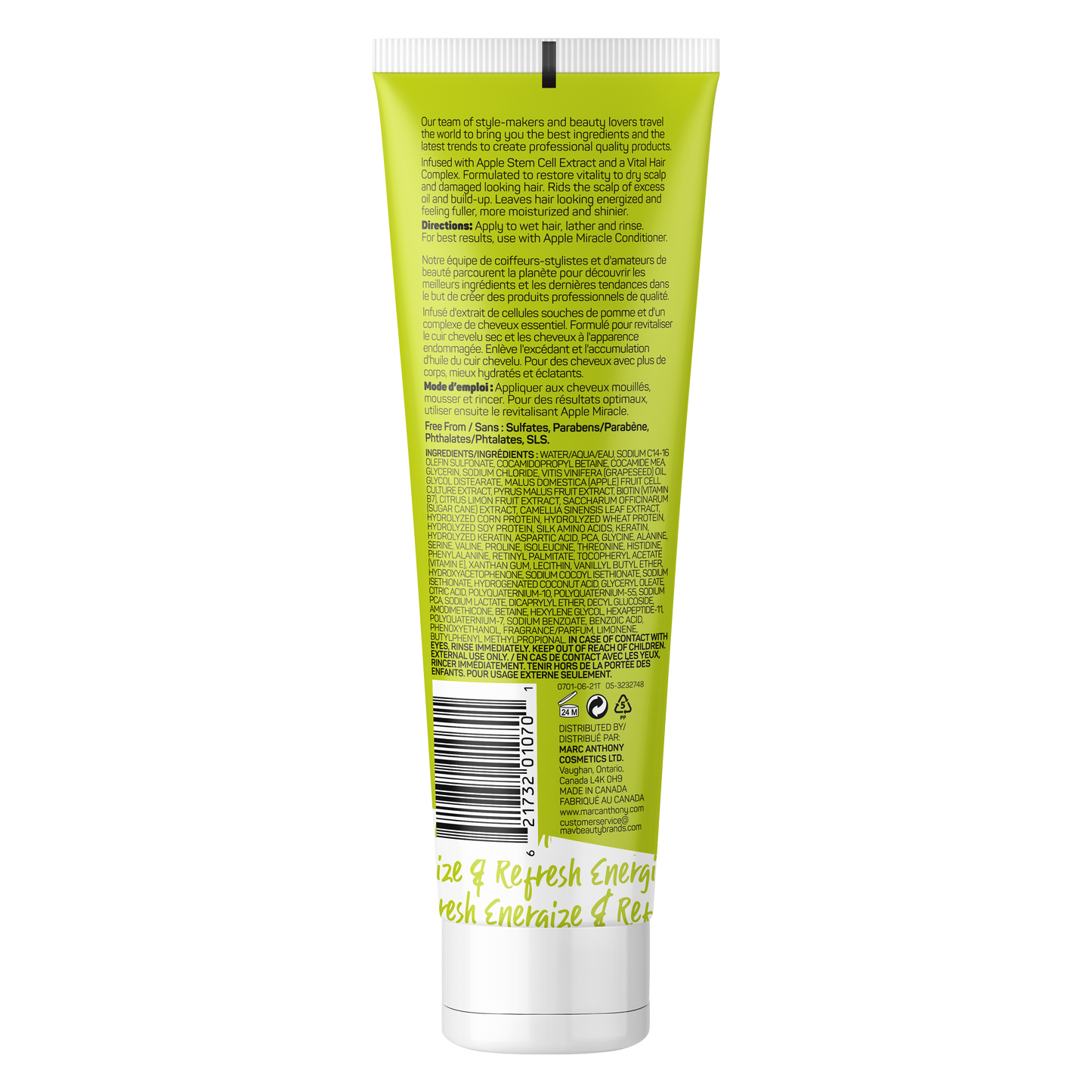 Marc Anthony Apple Miracle Restoring Shampoo 250ml