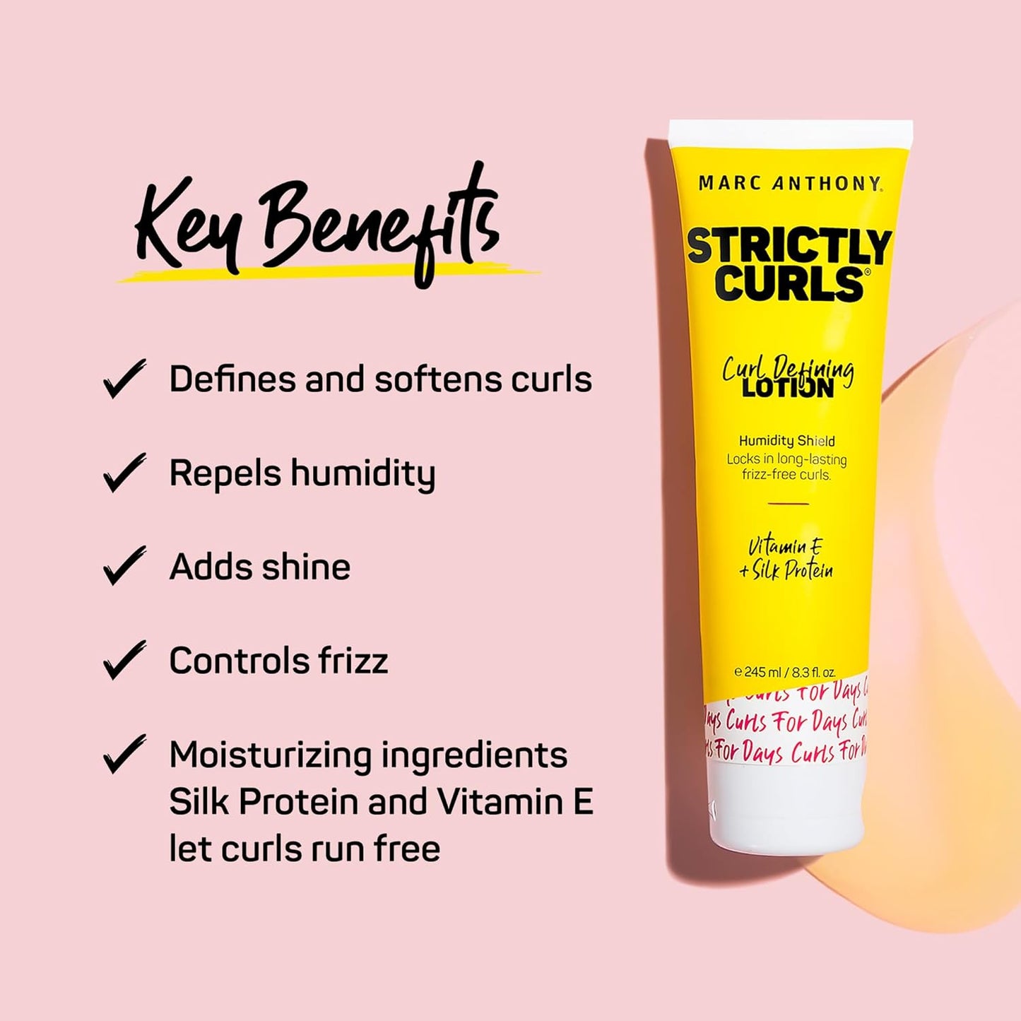 Marc Anthony Strictly Curls Curl Defining Styling Lotion 245ml