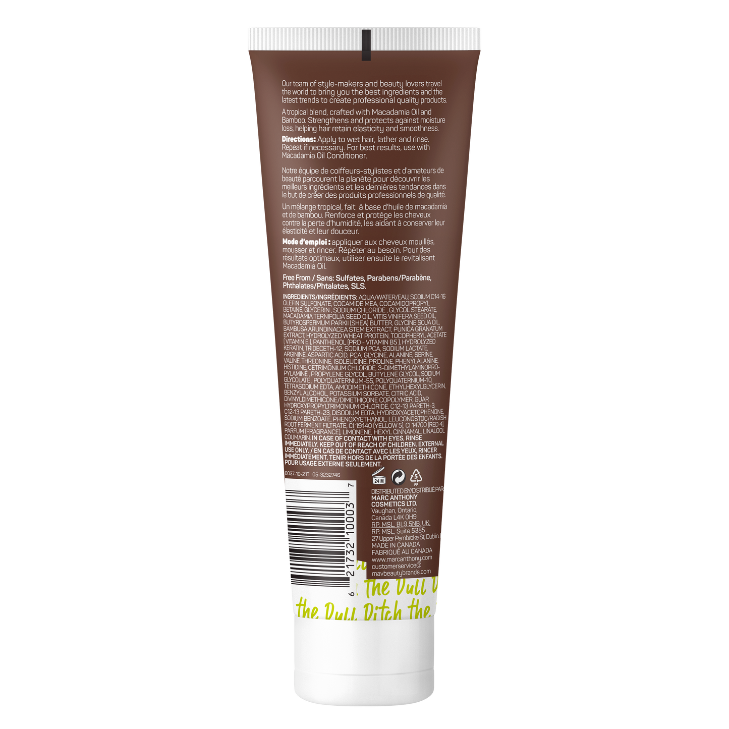 Marc Anthony Repairing Macadamia Oil Shampoo 250ml