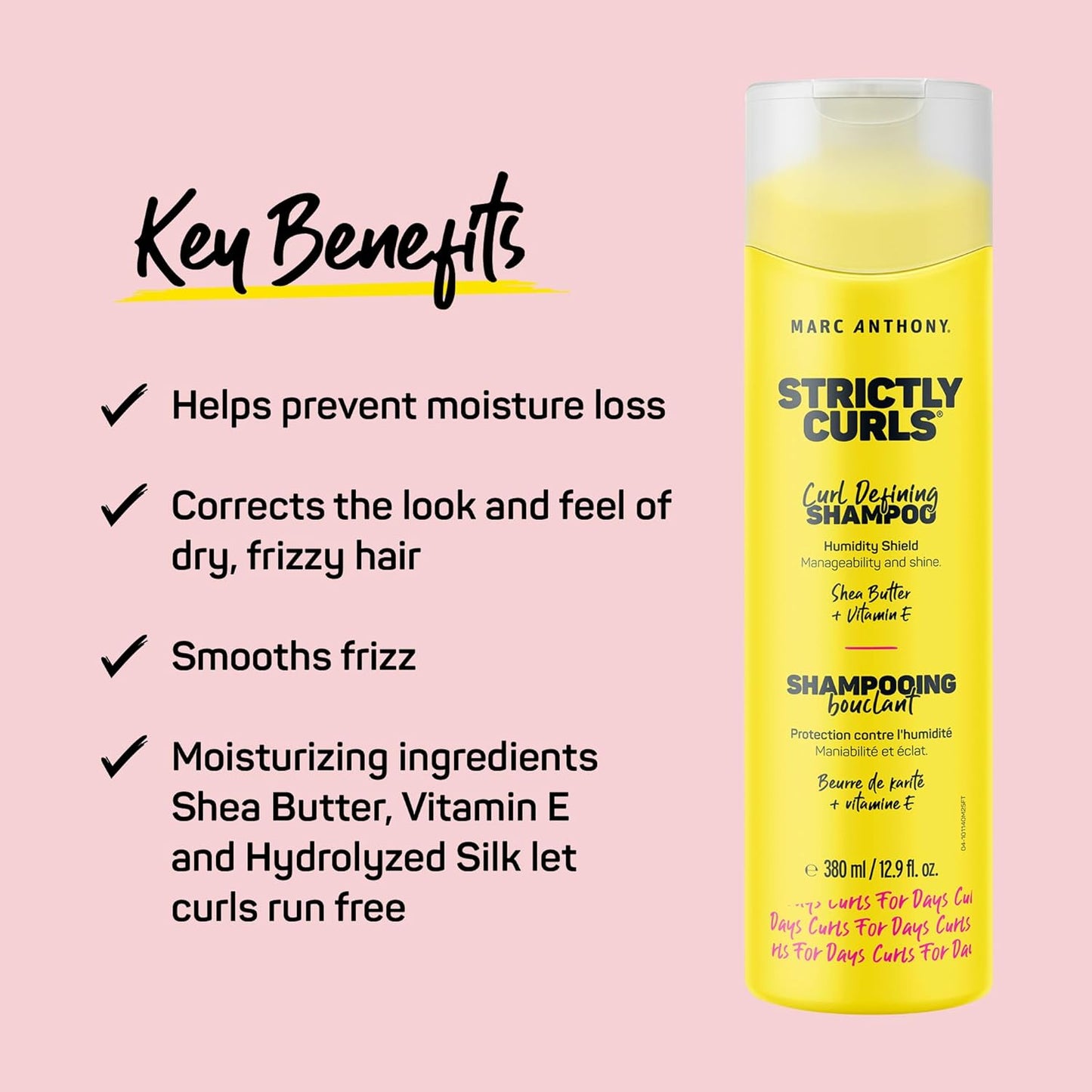 Marc Anthony Strictly Curls Curl Defining Shampoo 380ml