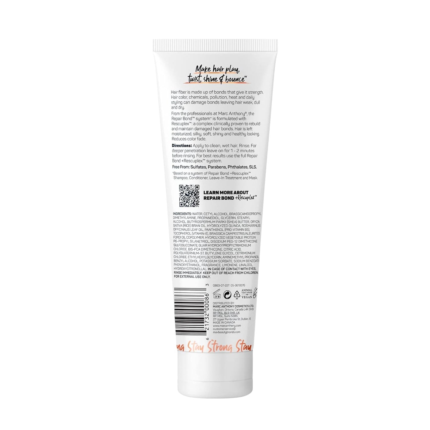 Marc Anthony Repair Bond Rescueplex Daily Care Conditioner 250ml