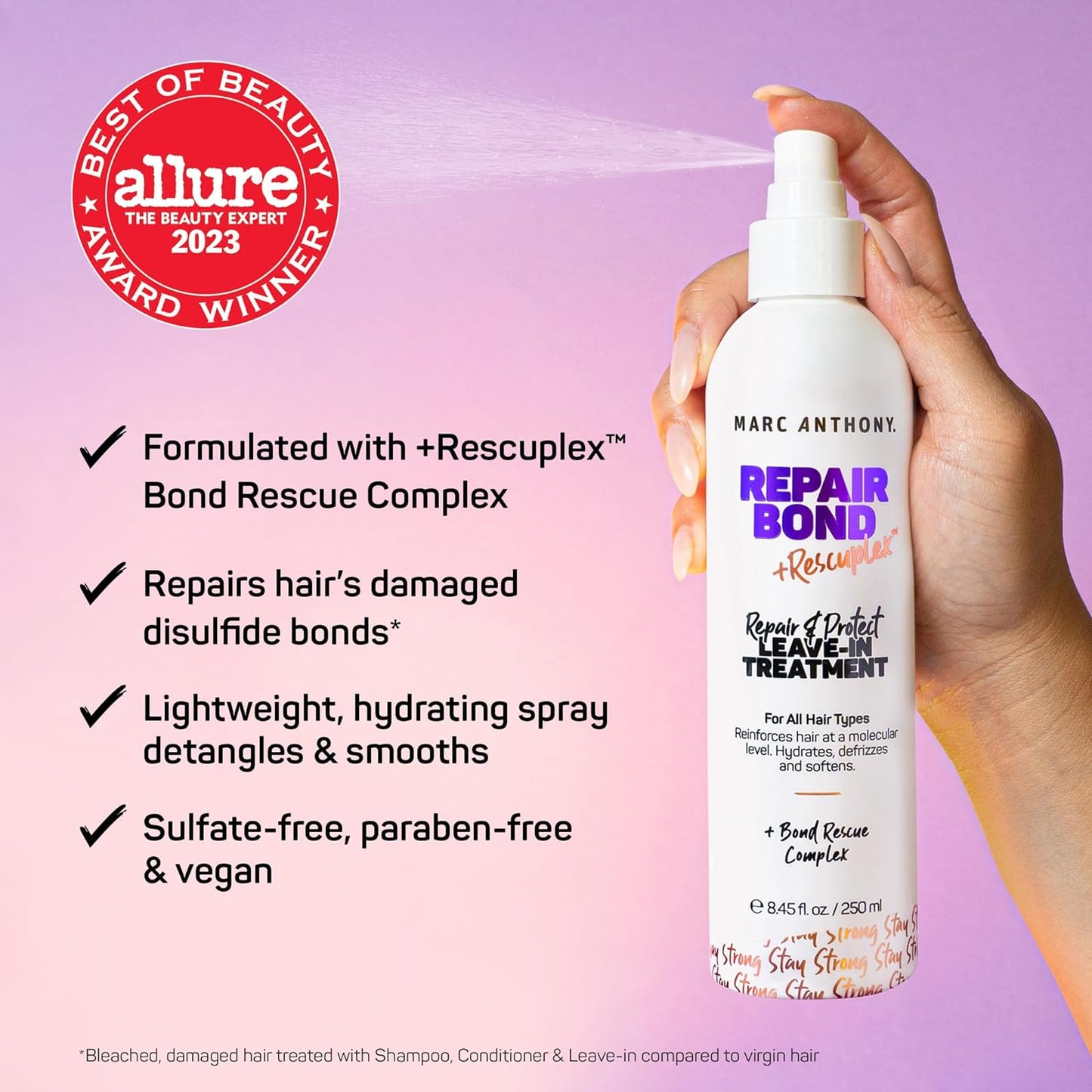 Marc Anthony Repair Bond +Rescueplex Leave-In Treatment 250ml