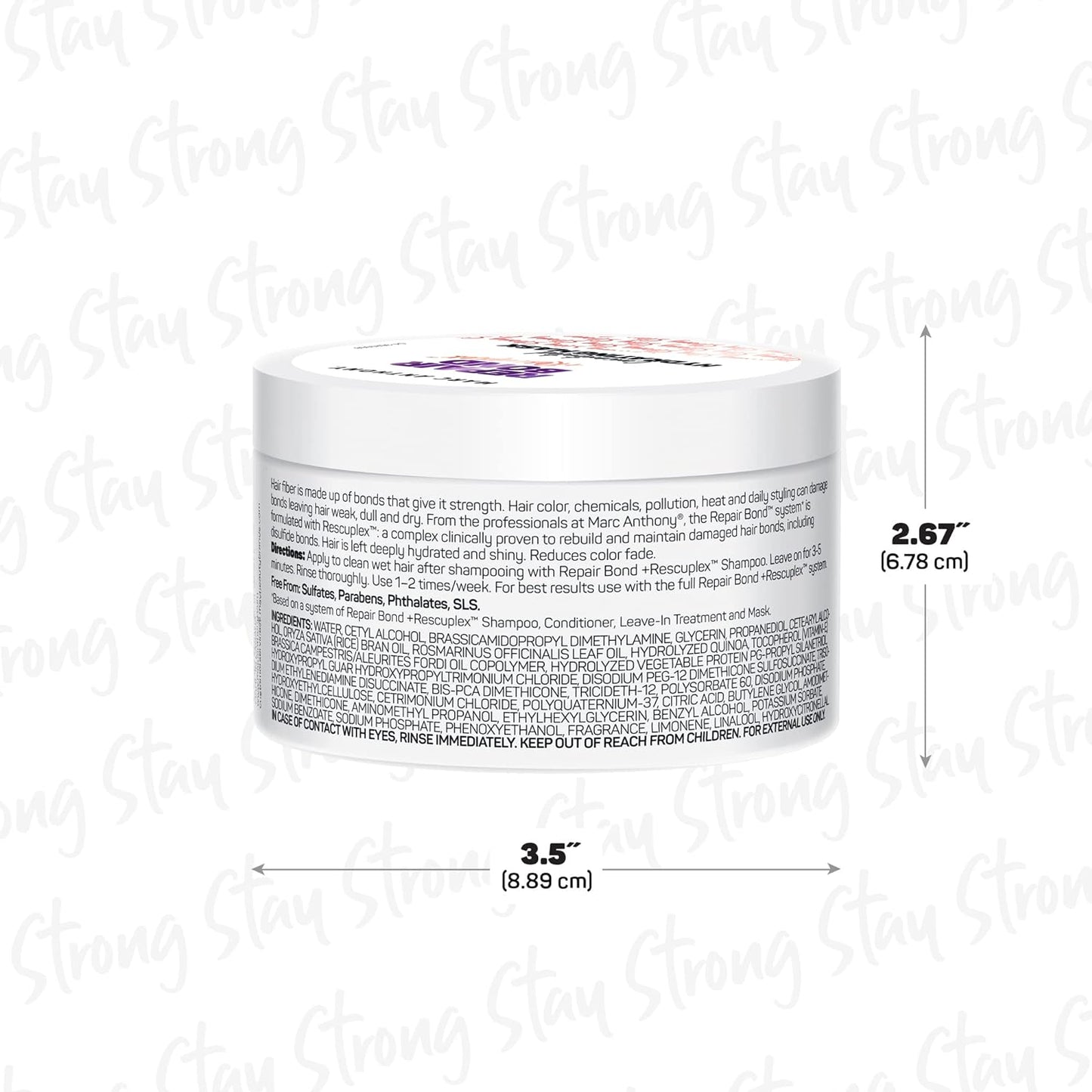 Marc Anthony Repair Bond +Rescueplex Hydrating Mask 227gm