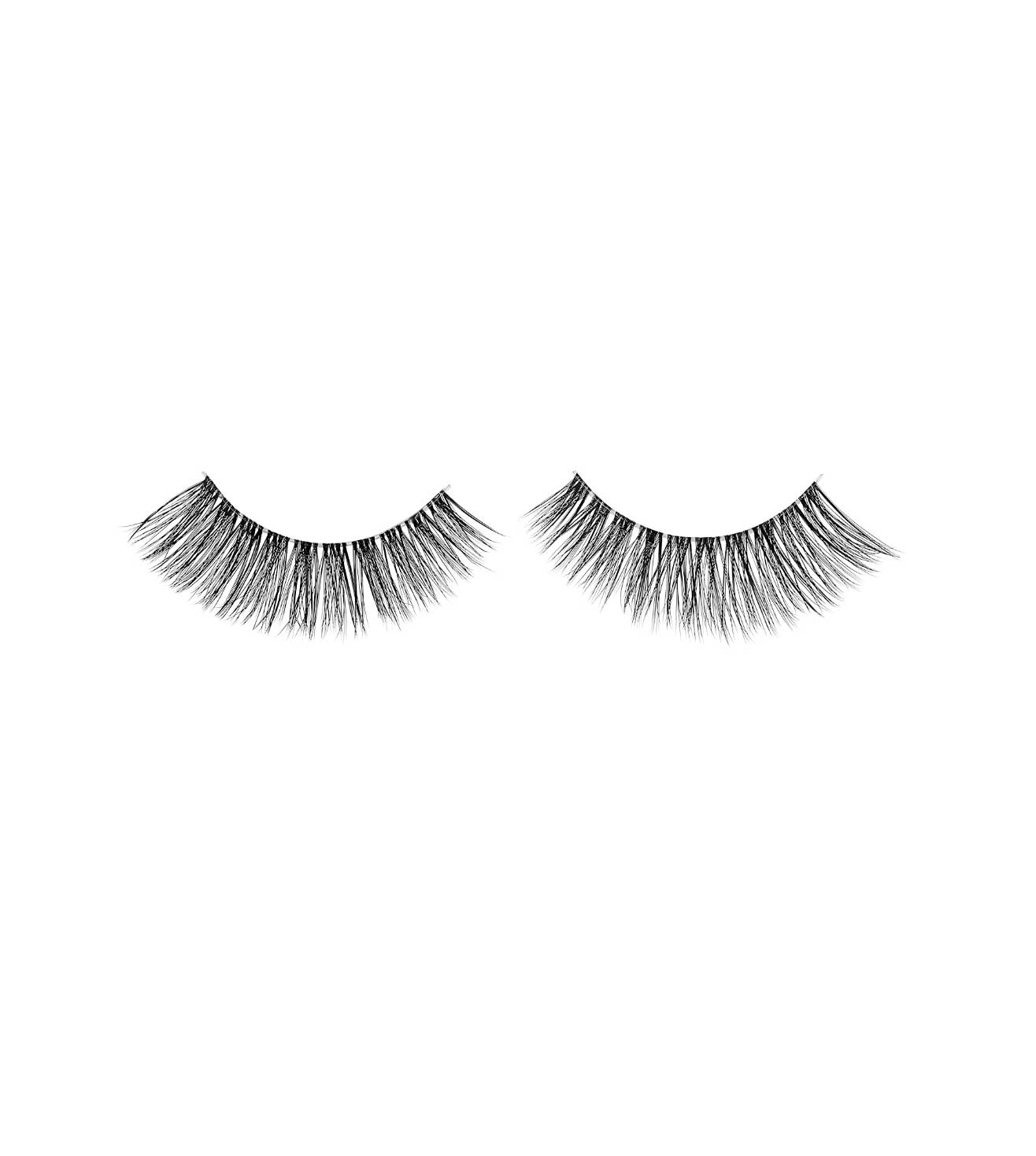 3D FAUX MINK 857 BLACK FALSE EYELASHES - 67453