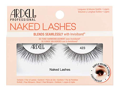 NAKED LASHES 423 BLACK FALSE EYELASHES - 70478