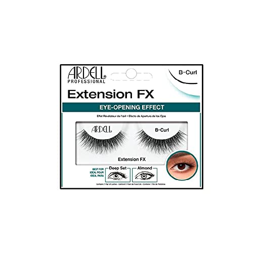 EXTENSION FX B CURL FALSE EYELASHES - 68692