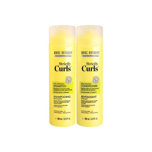 Marc Anthony True Professional Strictly Curls Frizz Sealing Shampoo & Conditioner (Combo Pack)