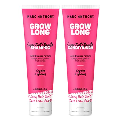 Marc Anthony Strengthening Grow Long Super Fast Strength Shampoo & Conditioner (Combo Pack)