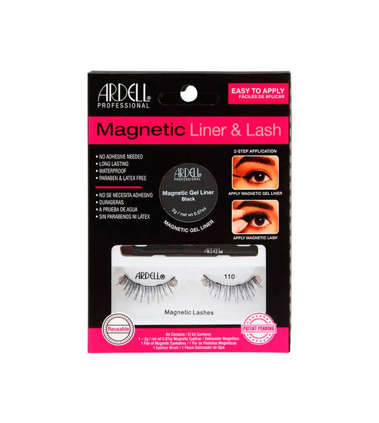 MAGNETIC LINER AND LASH 110 FALSE EYELASHES - 36852