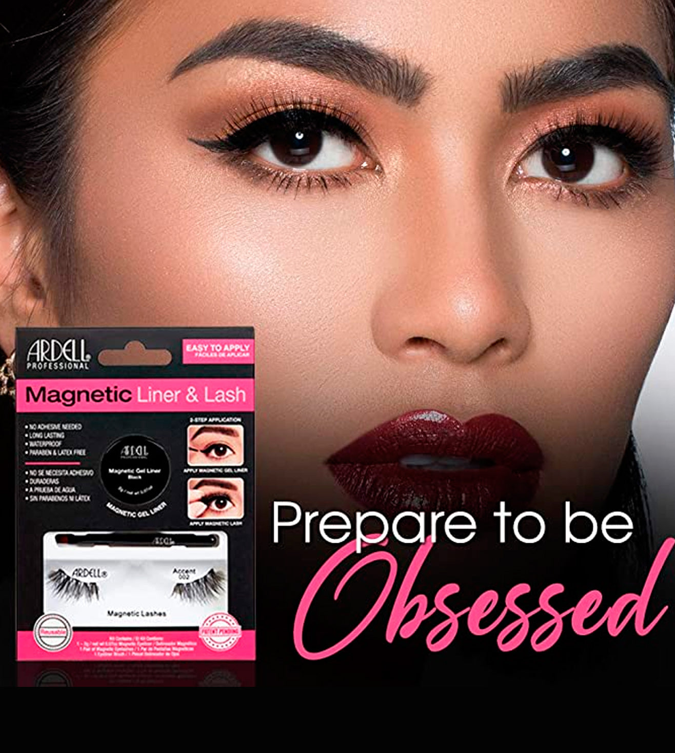 MAGNETIC LINER AND LASH 110 FALSE EYELASHES - 36852