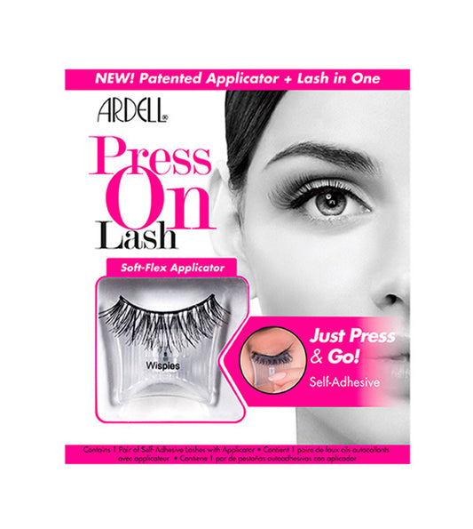 PRESS ON SELF ADHESIVE WISPIES LASH  BLACK-52327