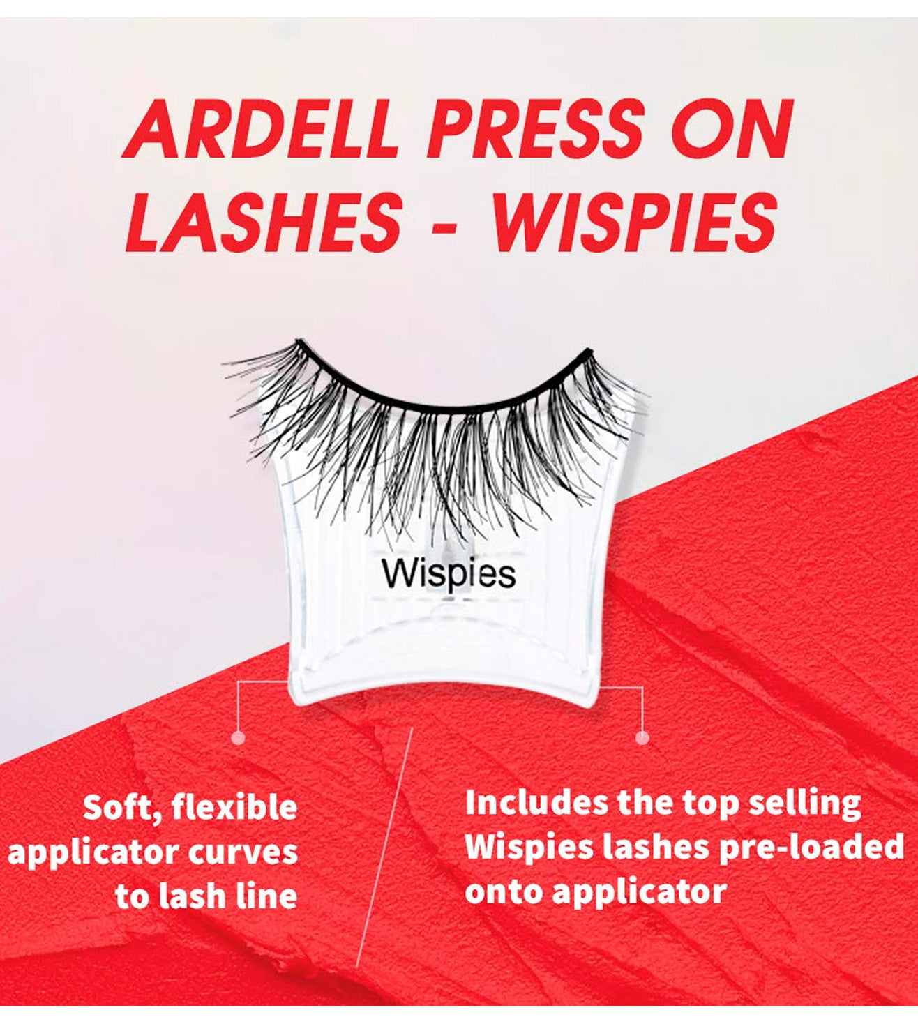 PRESS ON SELF ADHESIVE WISPIES LASH BLACK-52327