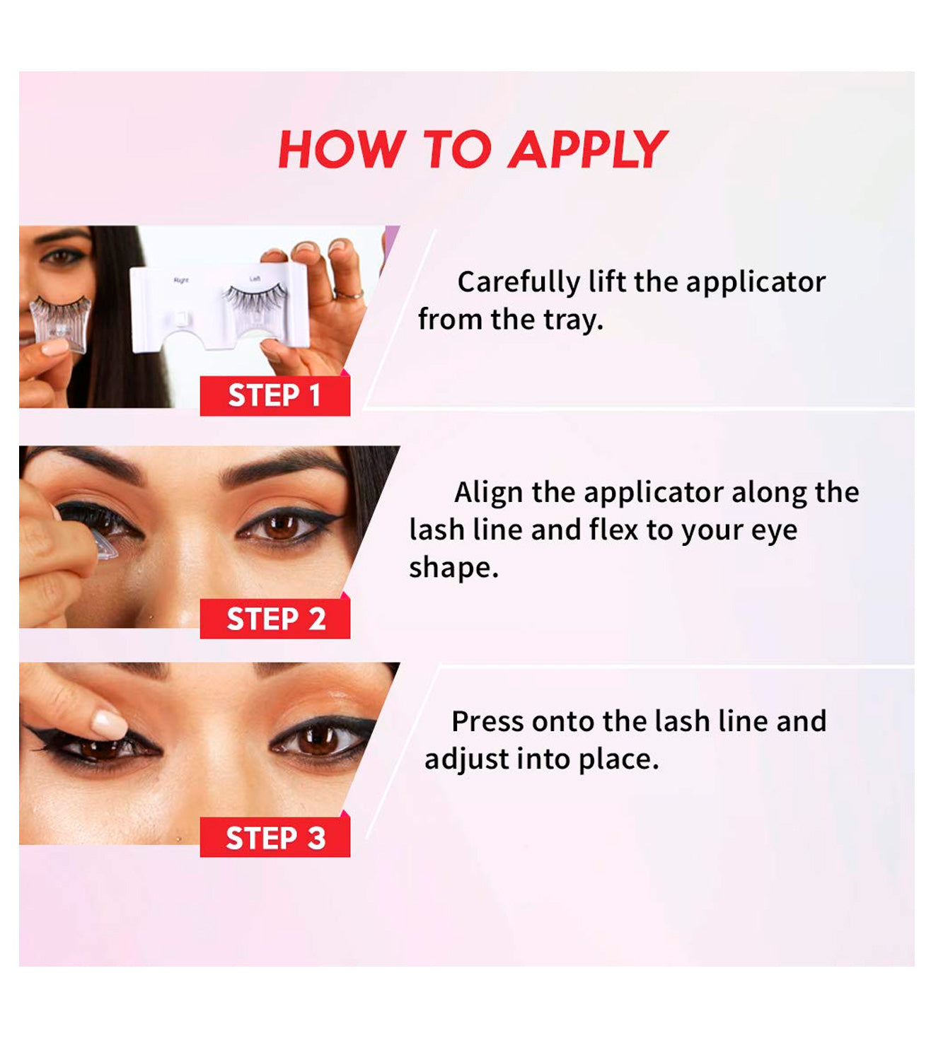 PRESS ON SELF ADHESIVE WISPIES LASH BLACK-52327