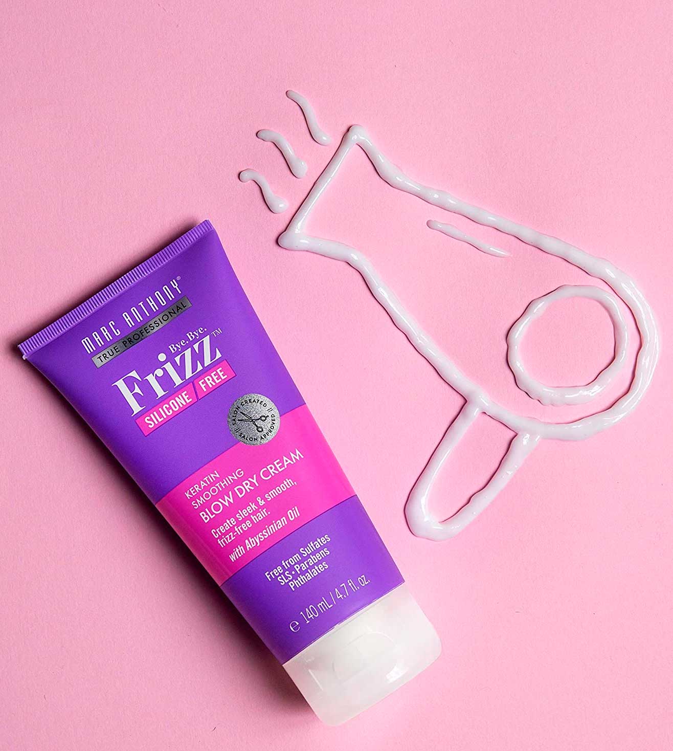 Bye Bye Frizz Keratin Smoothing Blow Dry Cream