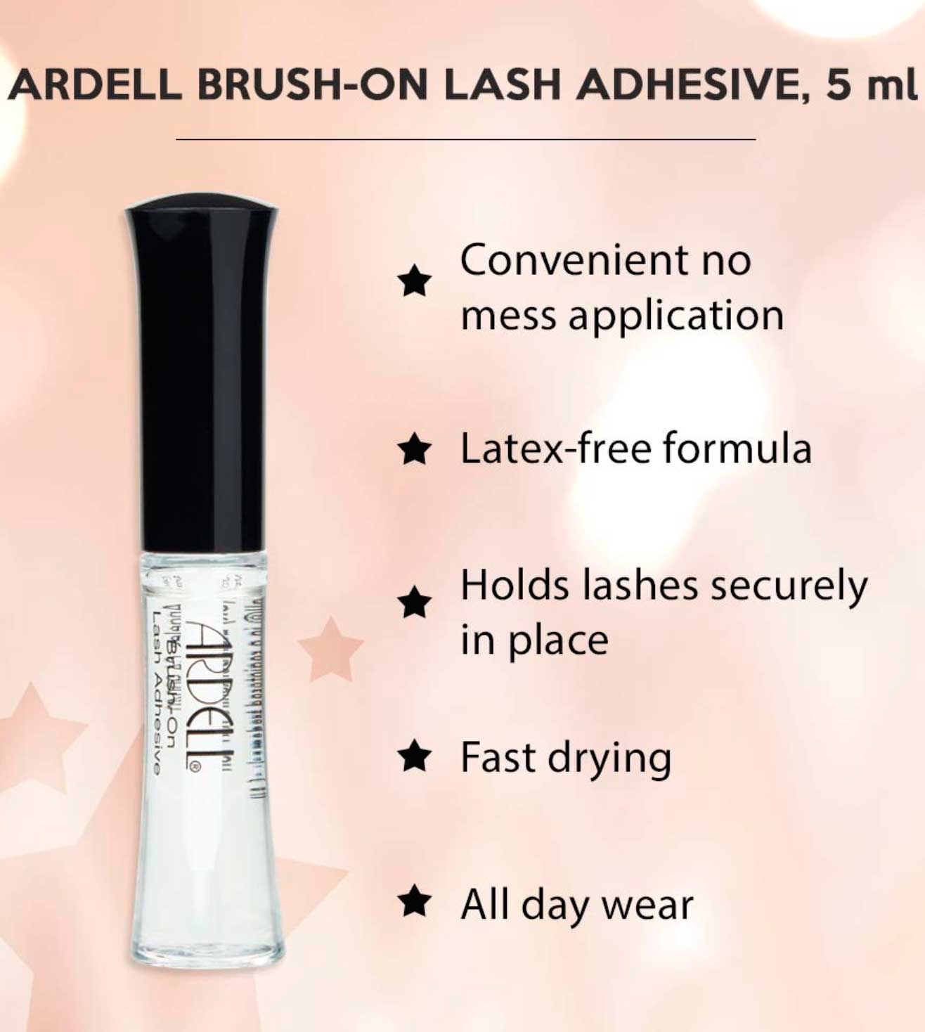 ARDELL BRUSH-ON STRIP LASH ADHESIVE FALSE EYELASHES - 52360