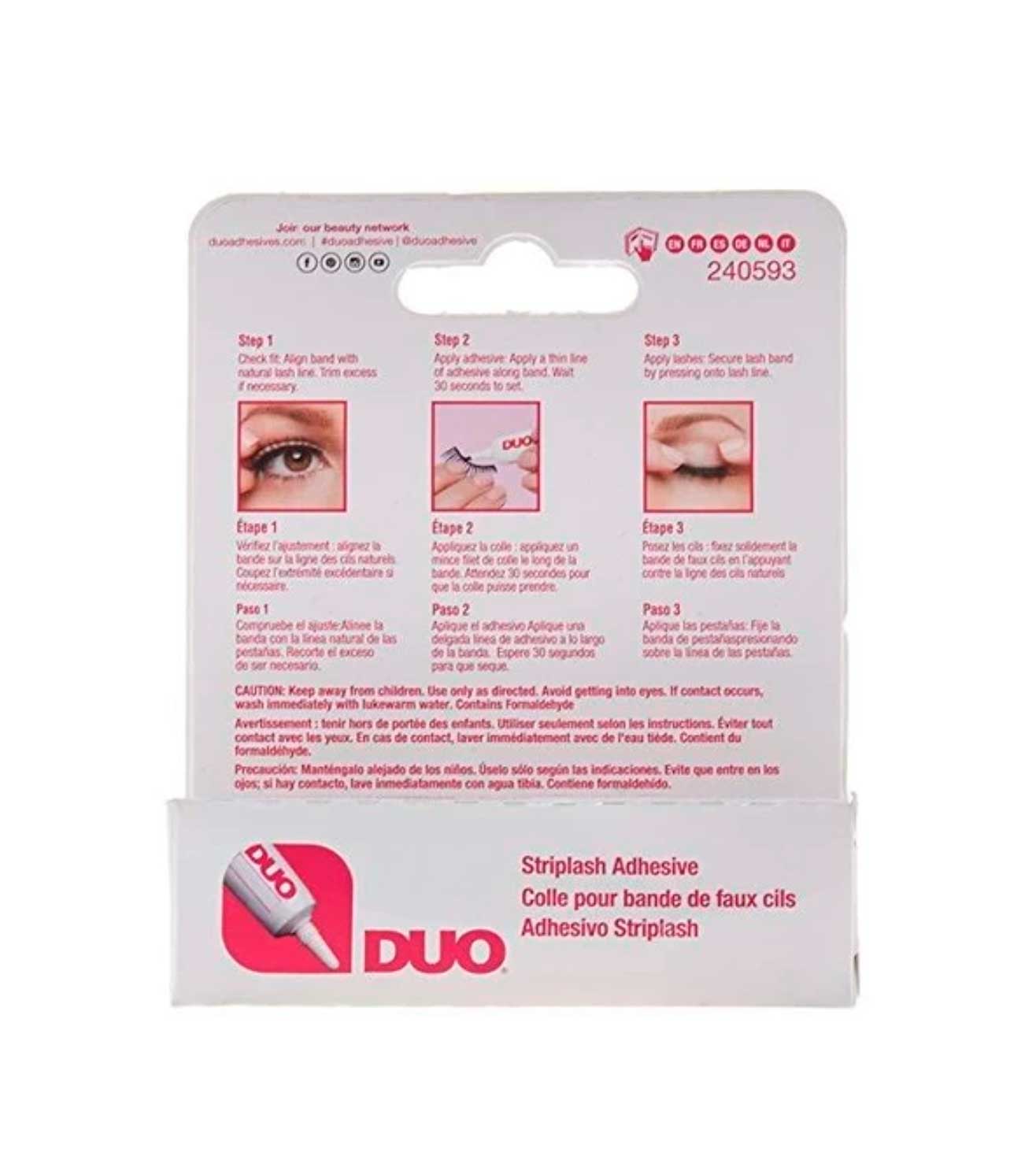 DUO STRIPLASH ADHESIVE-DARK-7GM - 568044