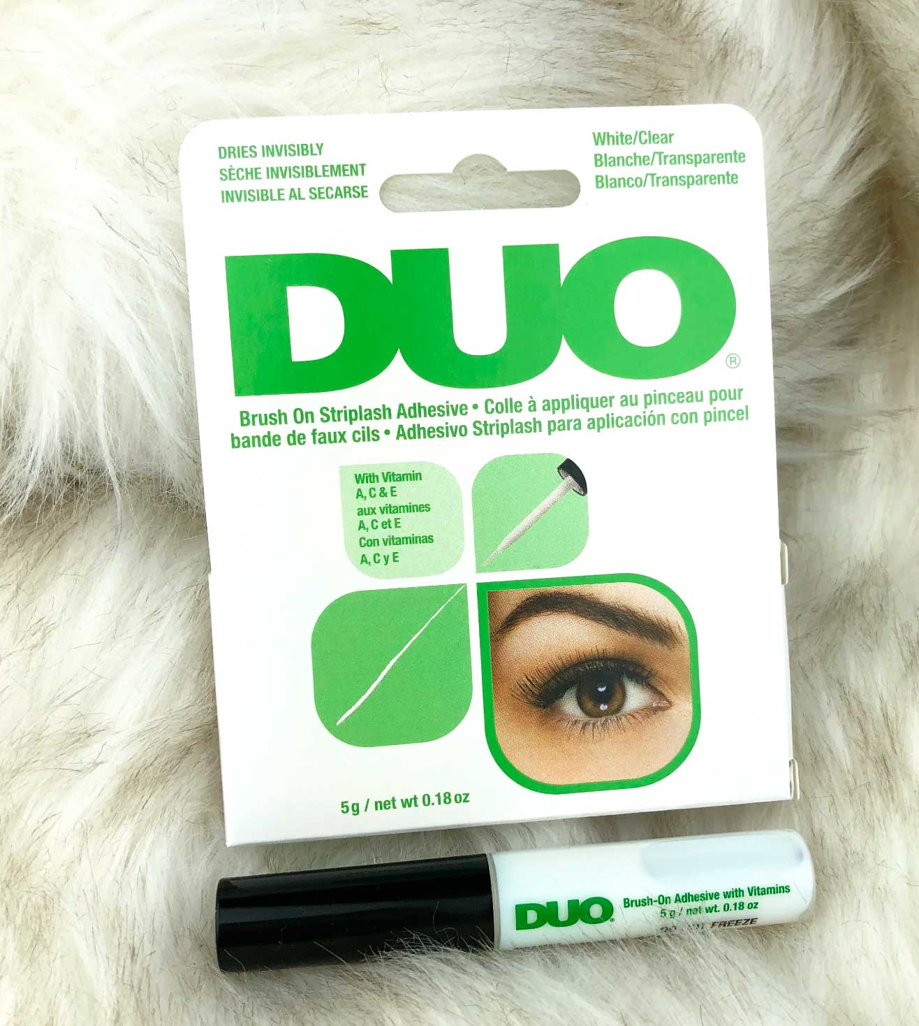 DUO BRUSH ON STRIPLASH ADHESIVE-CLEAR -5GM - 56812