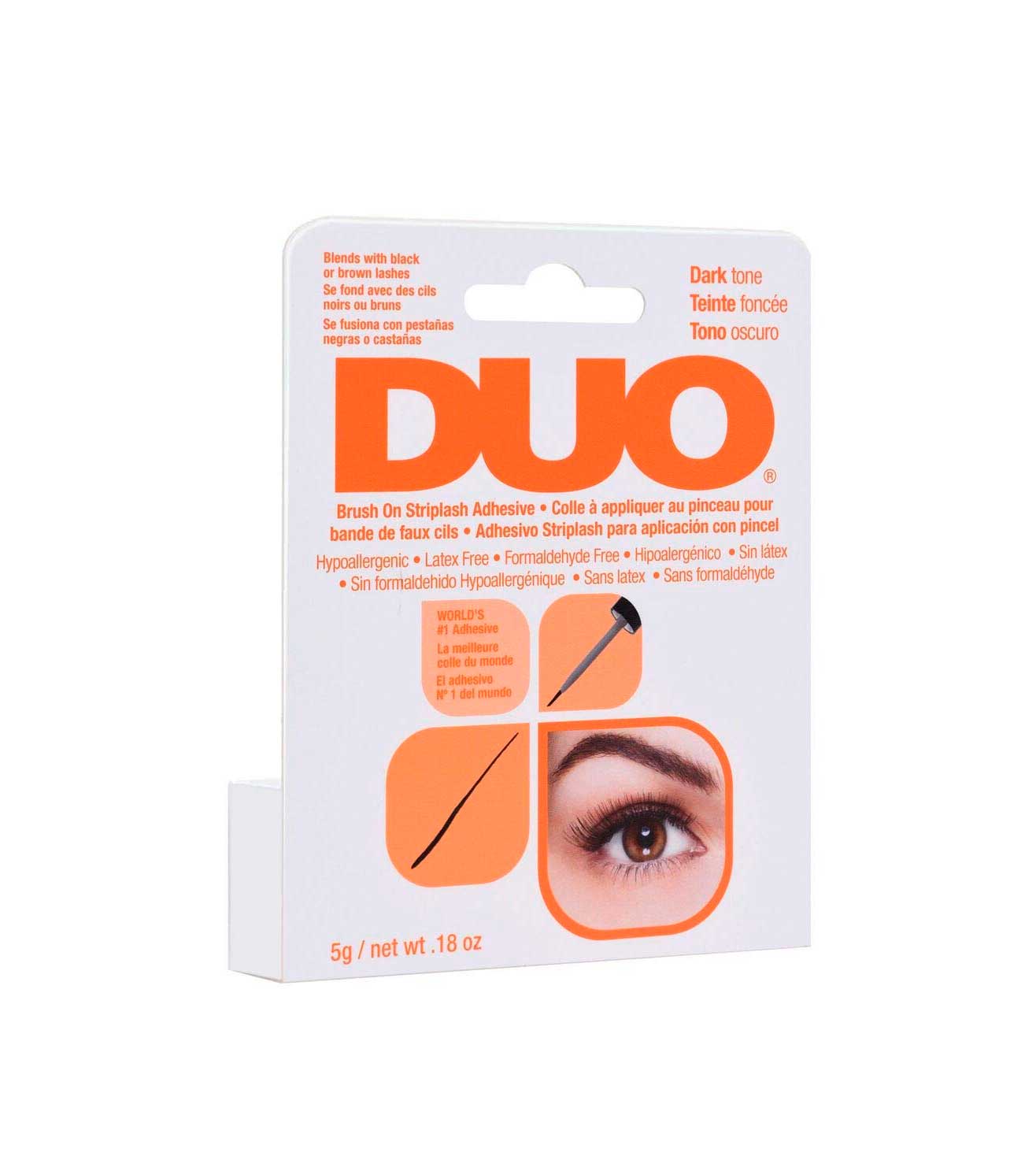 DUO BRUSH ON STRIPLASH ADHESIVE-DARK-5GM - 56896
