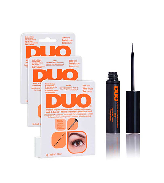 DUO BRUSH ON STRIPLASH ADHESIVE-DARK-5GM - 56896