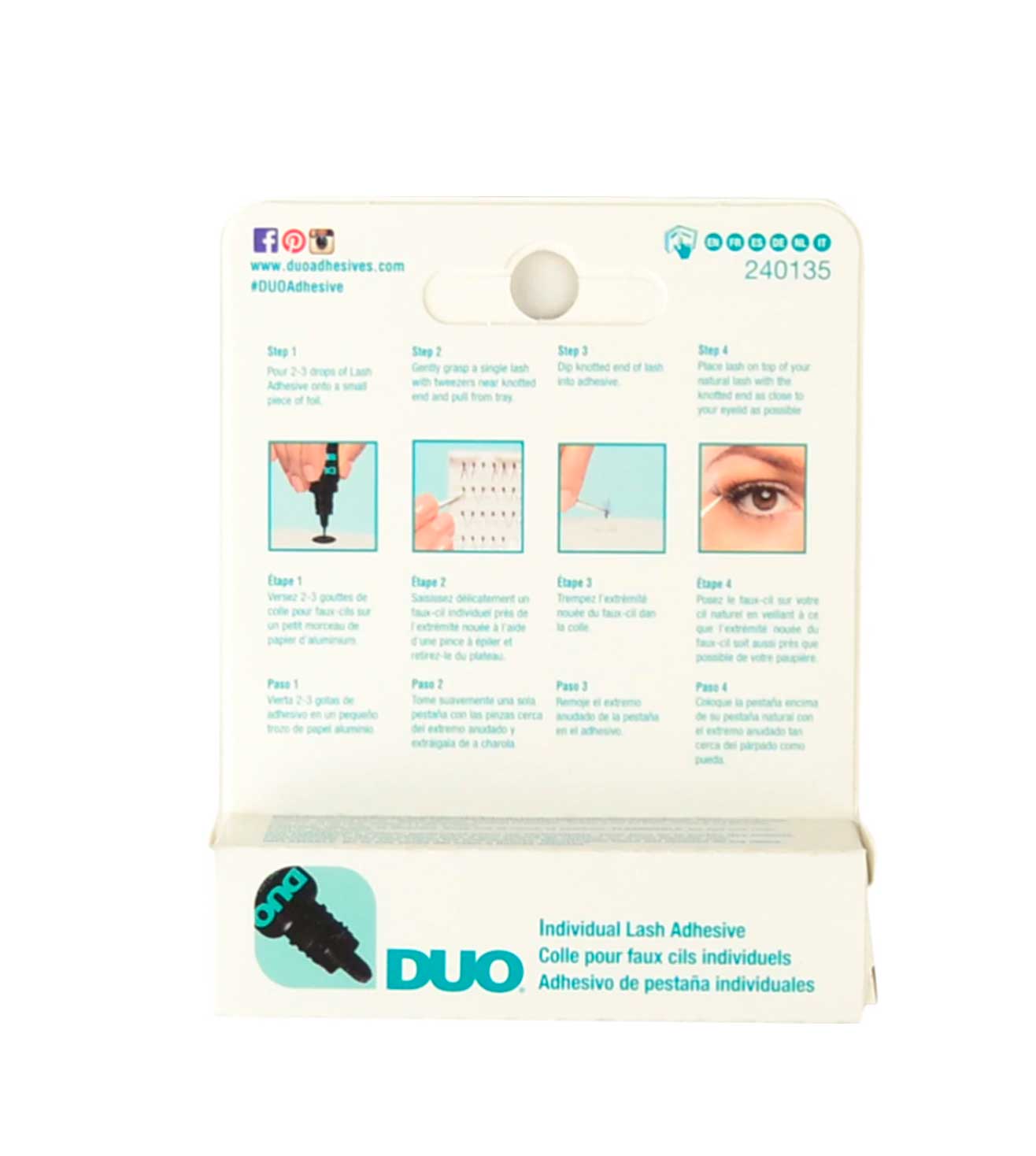 DUO INDIVIDUAL LASH ADHESIVE-DARK-7 GM - 56897