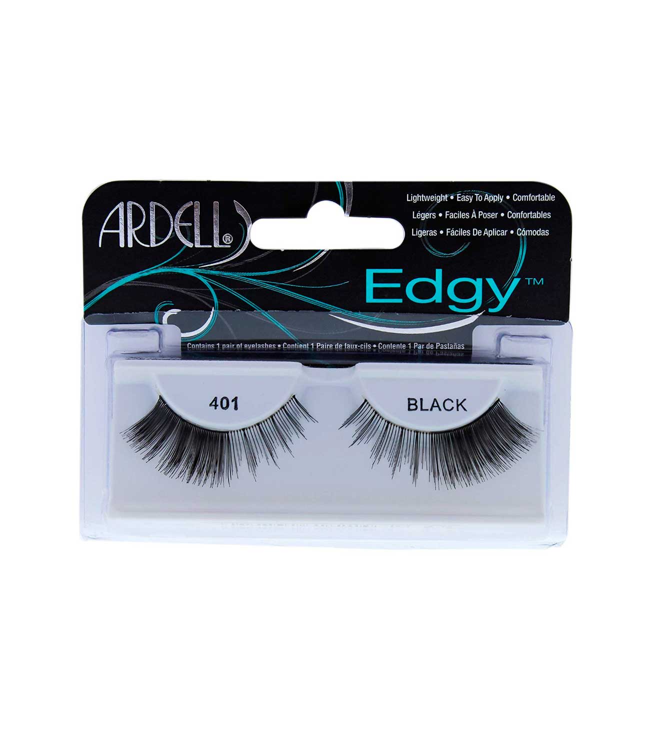 EDGY LASHES-401 BLACK-61821
