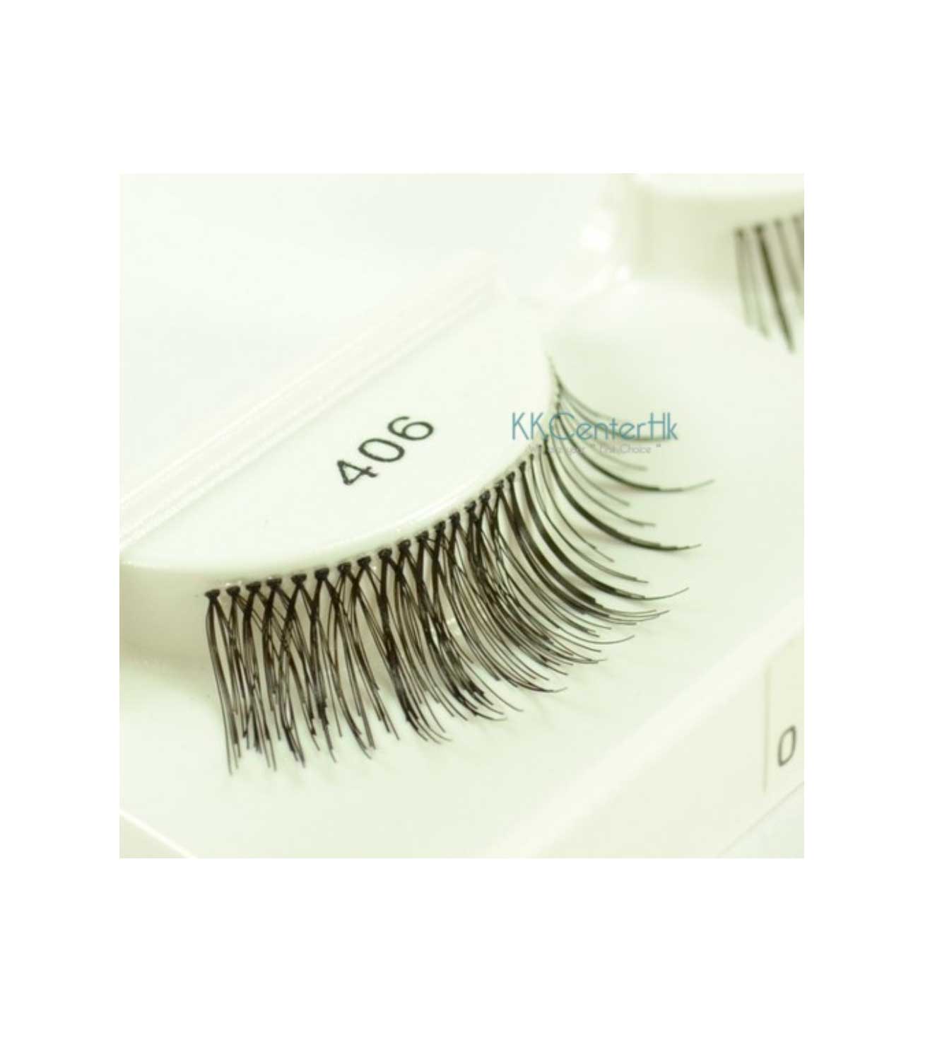 EDGY LASHES-406 BLACK FALSE EYELASHES-61826