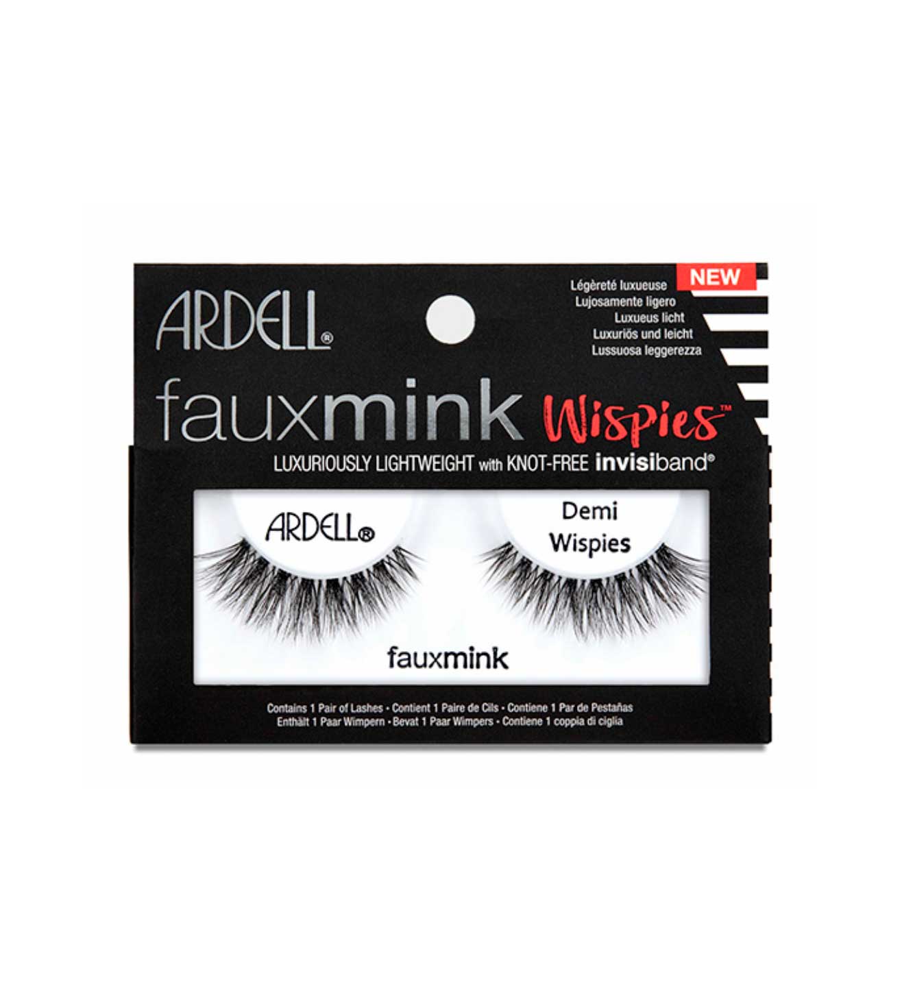 FAUX MINK DEMI WISPIES FALSE EYELASHES - 66763