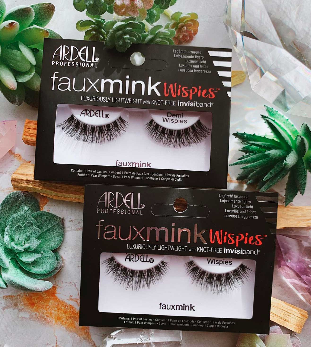 FAUX MINK DEMI WISPIES FALSE EYELASHES - 66763