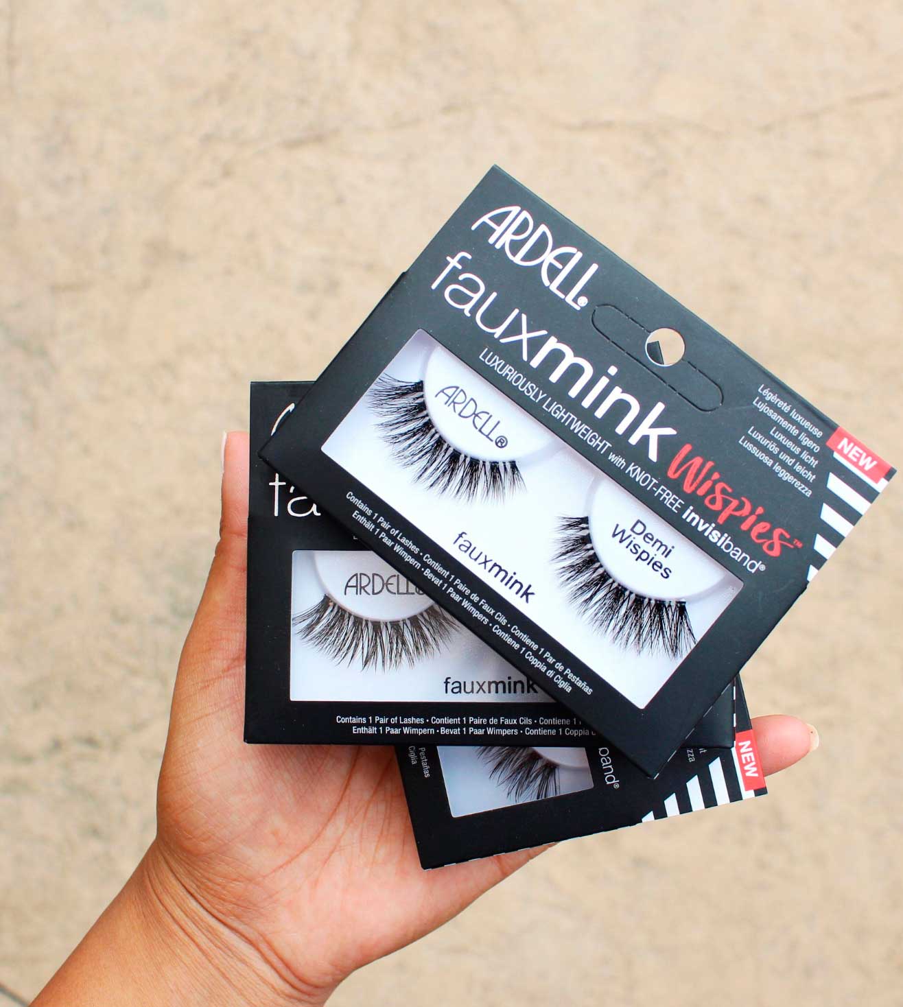 FAUX MINK DEMI WISPIES FALSE EYELASHES - 66763