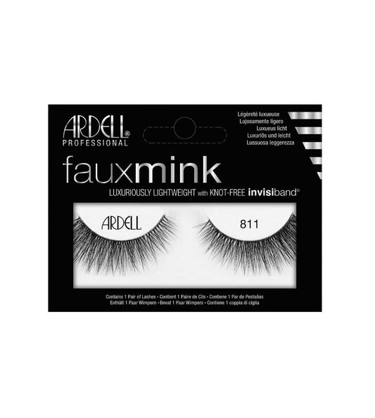 FAUX MINK EYELASH 811 BLACK FALSE EYELASHES-65735