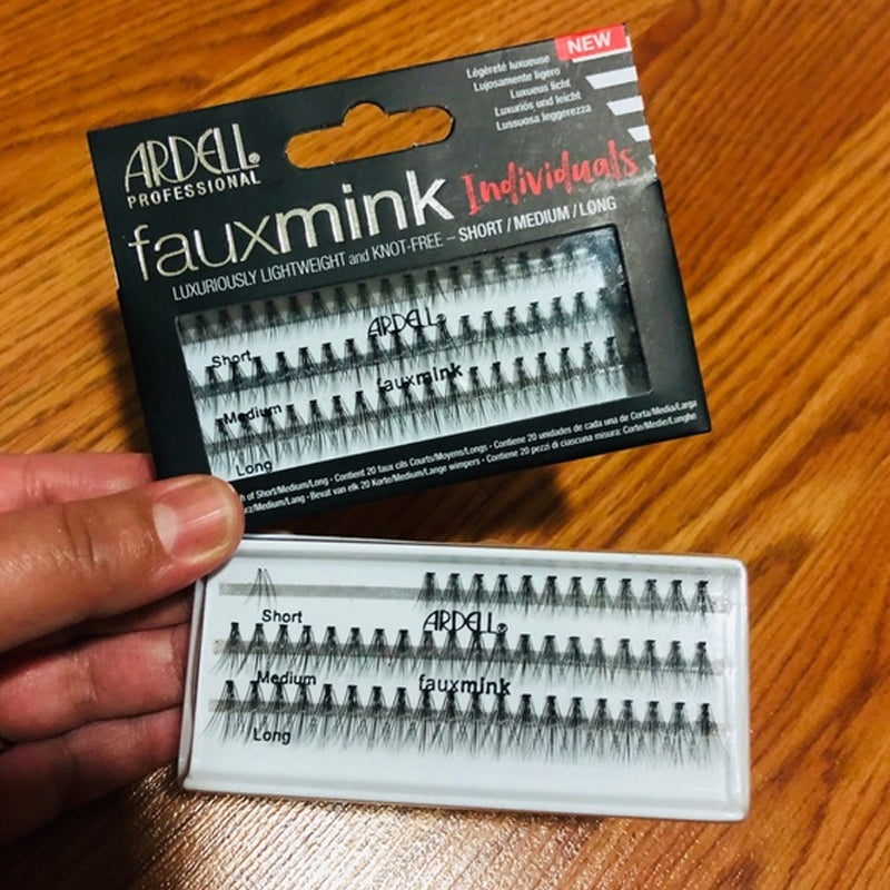 FAUX MINK INDIVIDUALS  COMBO FALSE EYELASHES-60064