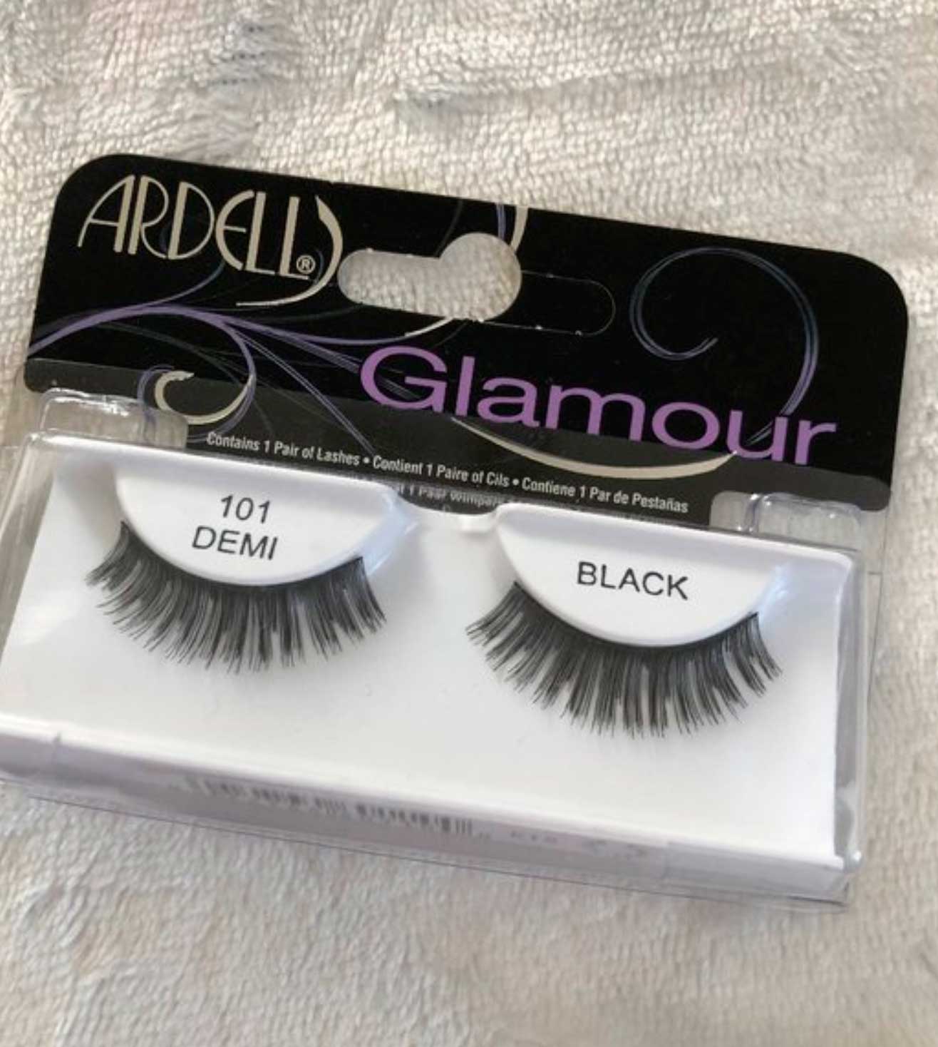 GLAMOUR 101 DEMI BLACK FALSE EYELASHES-60110