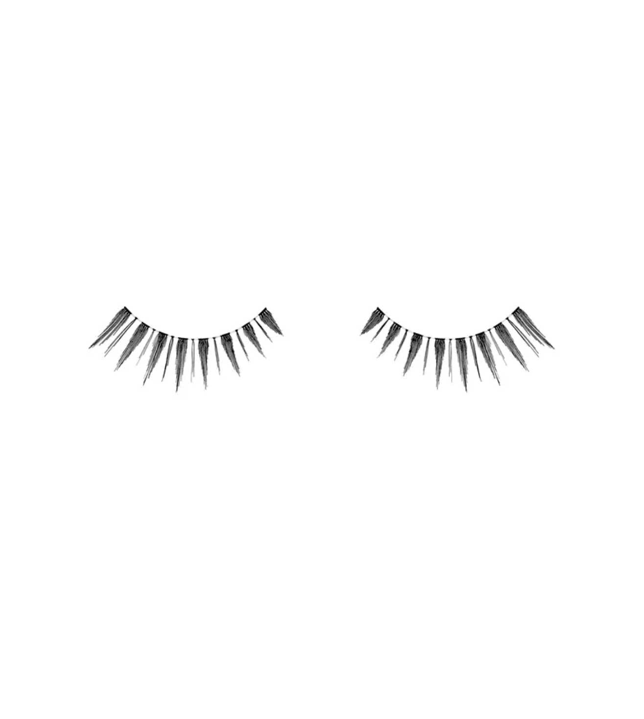GLAMOUR 102 DEMI BLACK FALSE EYELASHES-60210