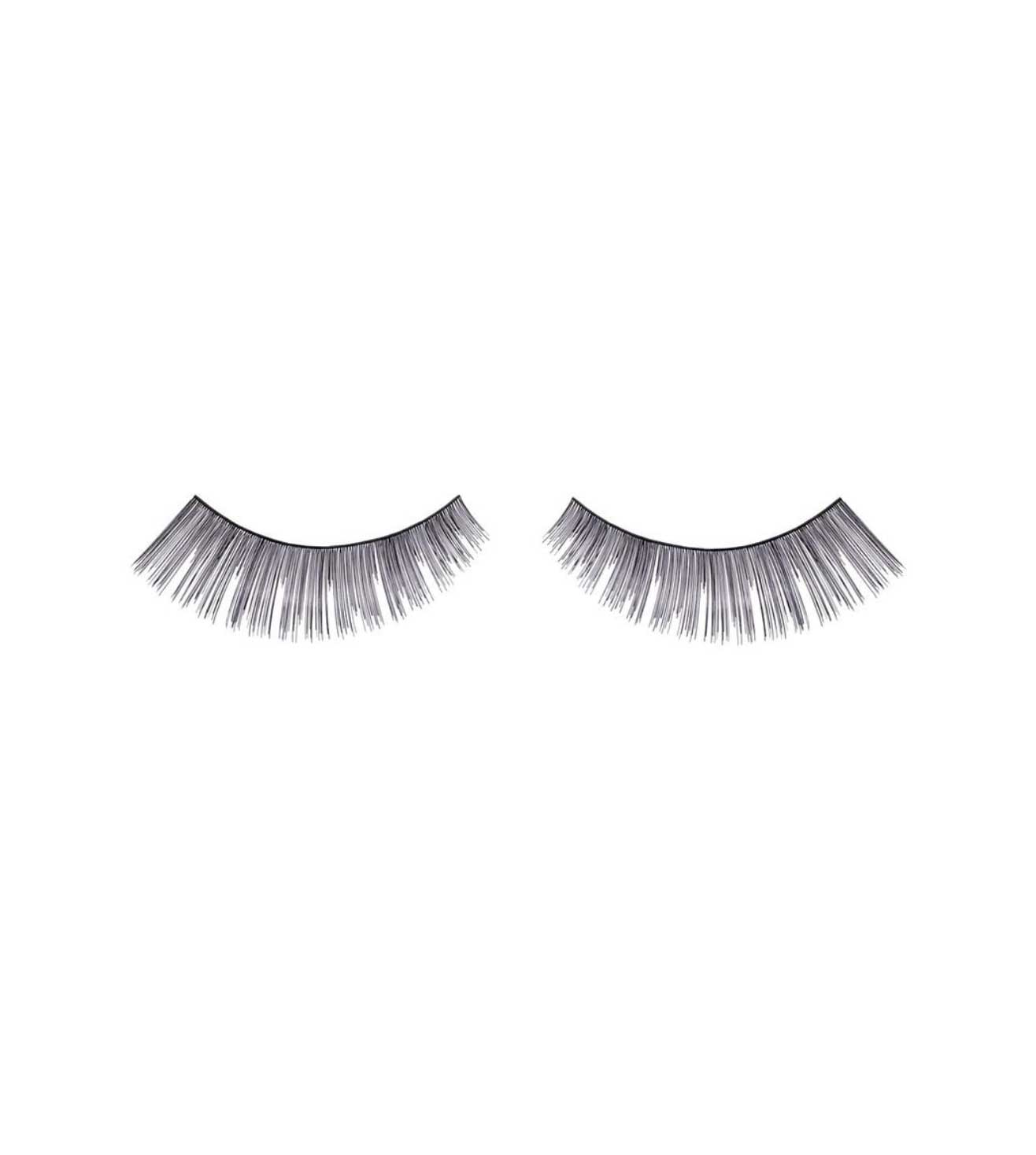GLAMOUR107 BLACK FALSE EYELASHES-60710