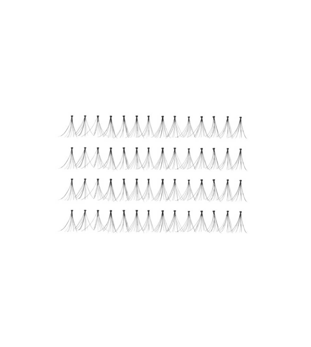 INDIVIDUAL DURALASH FLARE MEDIUM BLACK - 30210