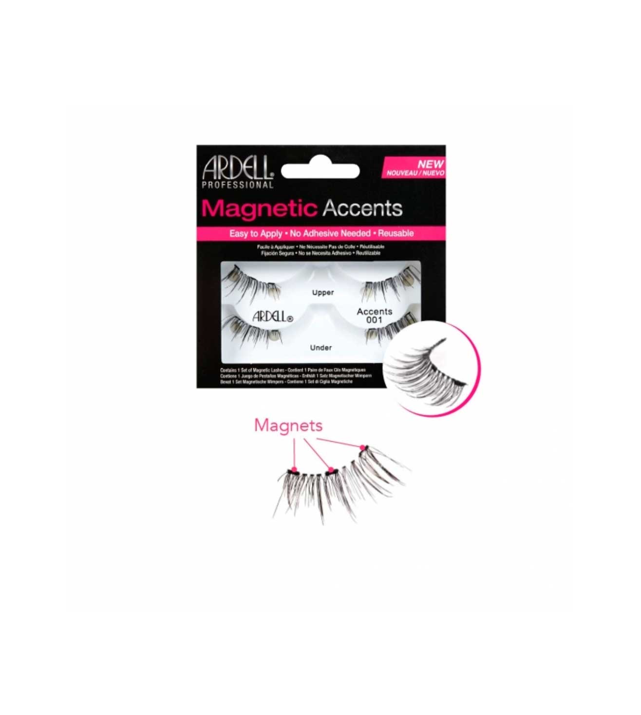 MAGNETIC LASHES ACCENTS 001 - 67953