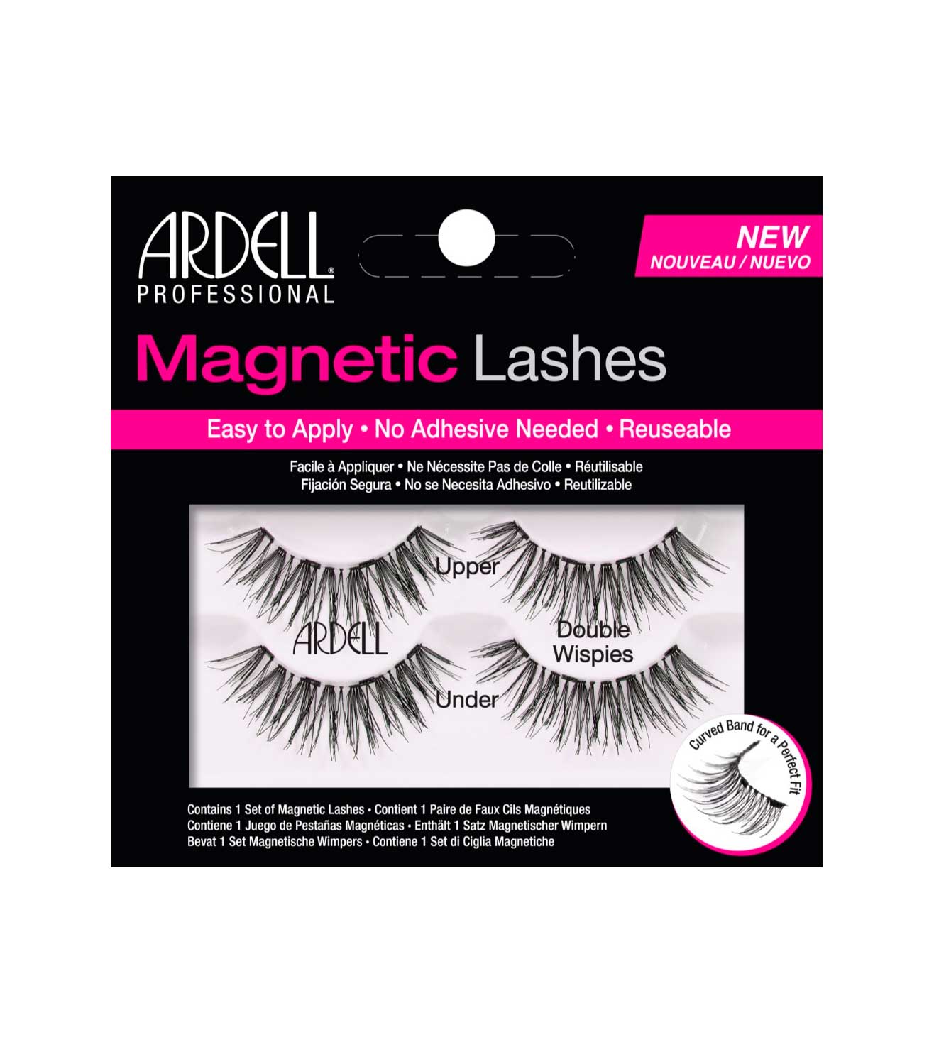 MAGNETIC LASHESH PRE-CUT DEMI WISPIES FALSE EYELASHES- 70471