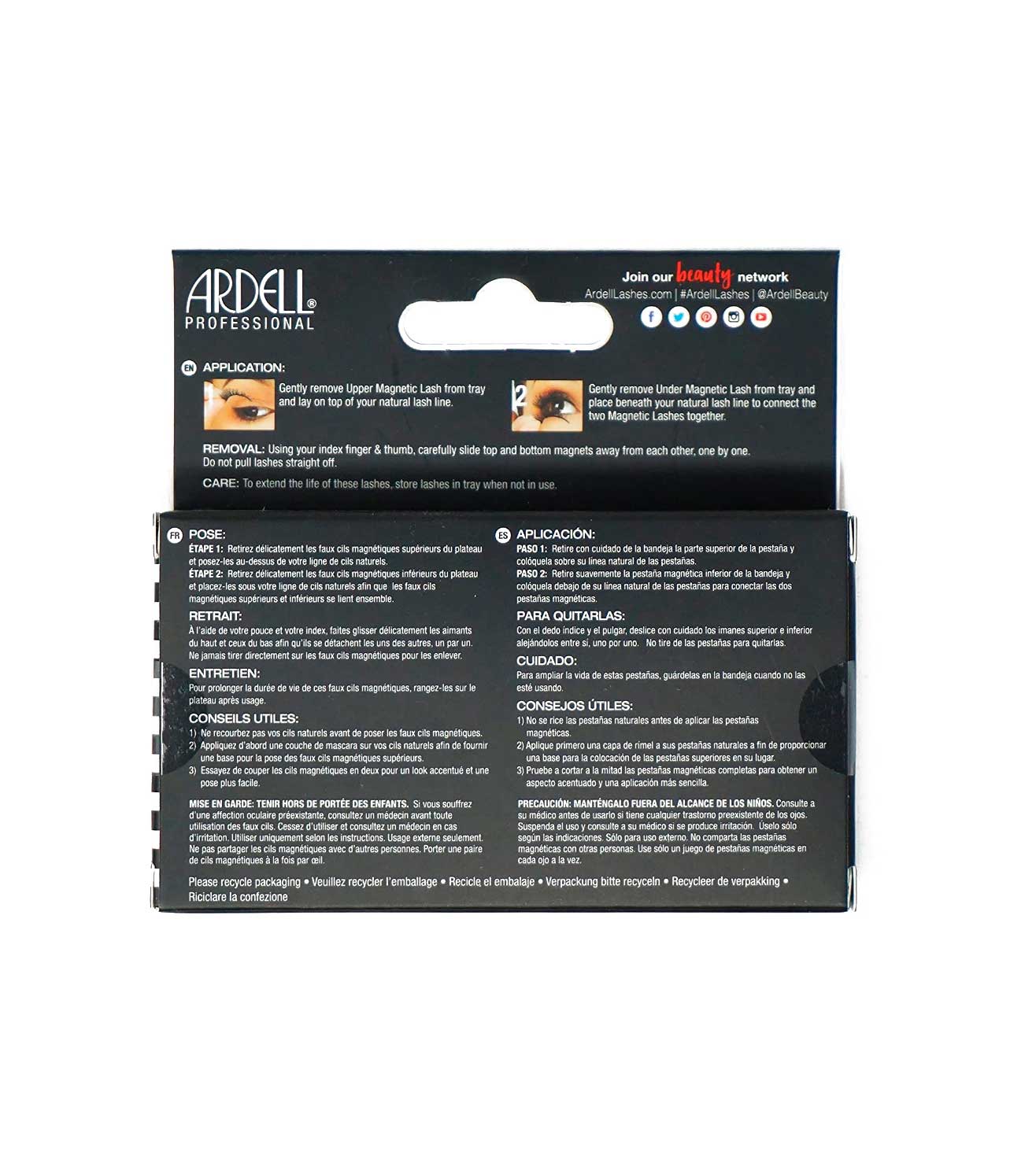 MAGNETIC LASHESH PRE-CUT DEMI WISPIES FALSE EYELASHES- 70471