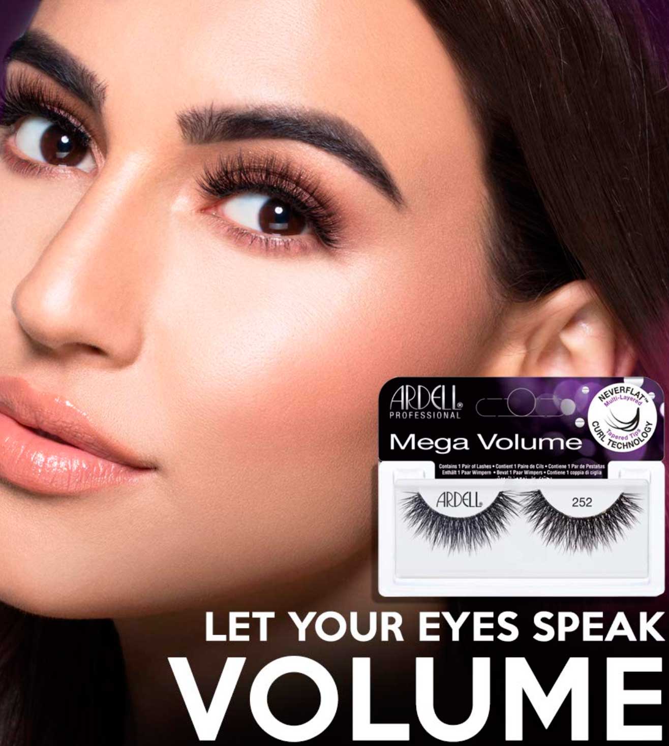 MEGA VOLUME 252 FALSE EYELASHES-66472