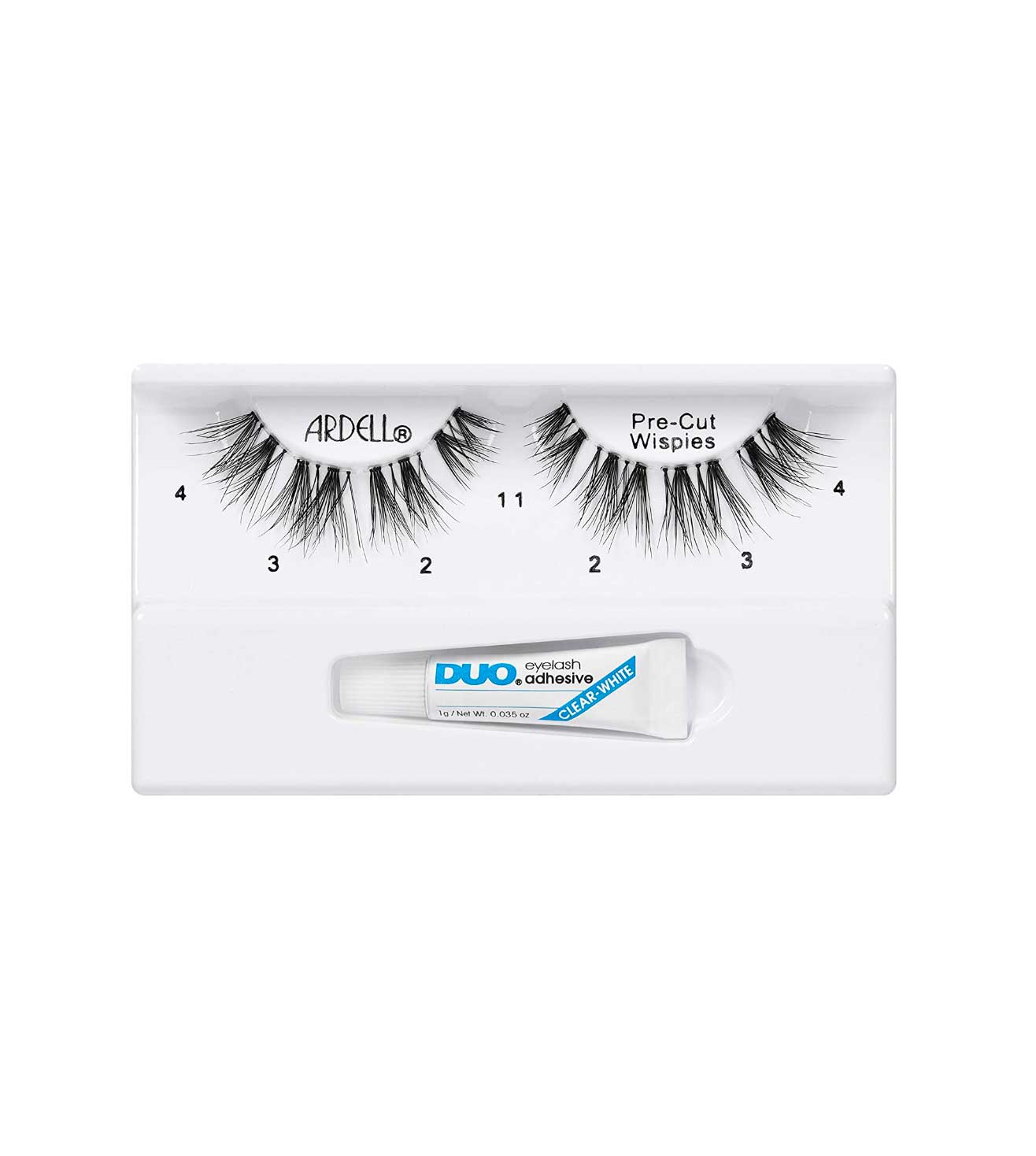 PRE-CUT LASHES-900 BLACK FALSE EYELASHES-67464