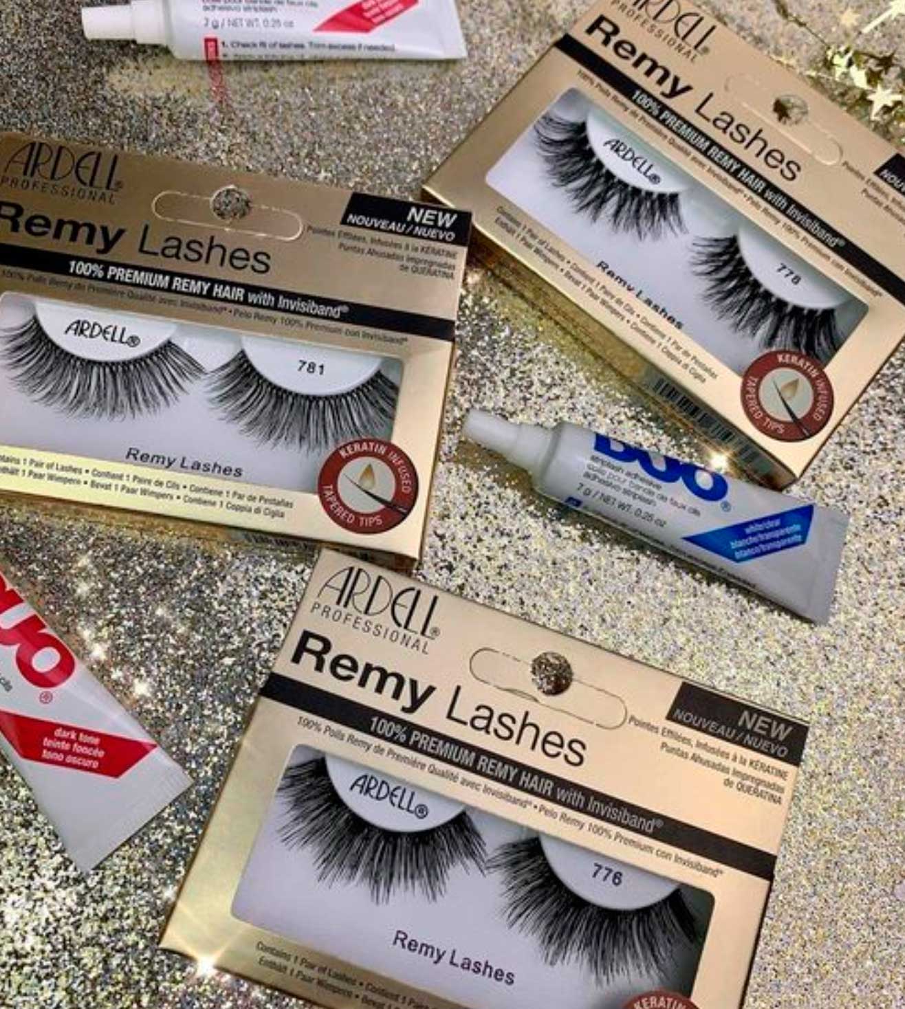 REMY LASHES 776 BLACK FALSE EYELASHES-67431