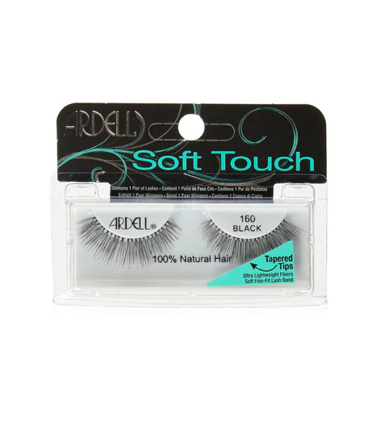 SOFT TOUCH 160 BLACK FALSE EYELASHES - 61611