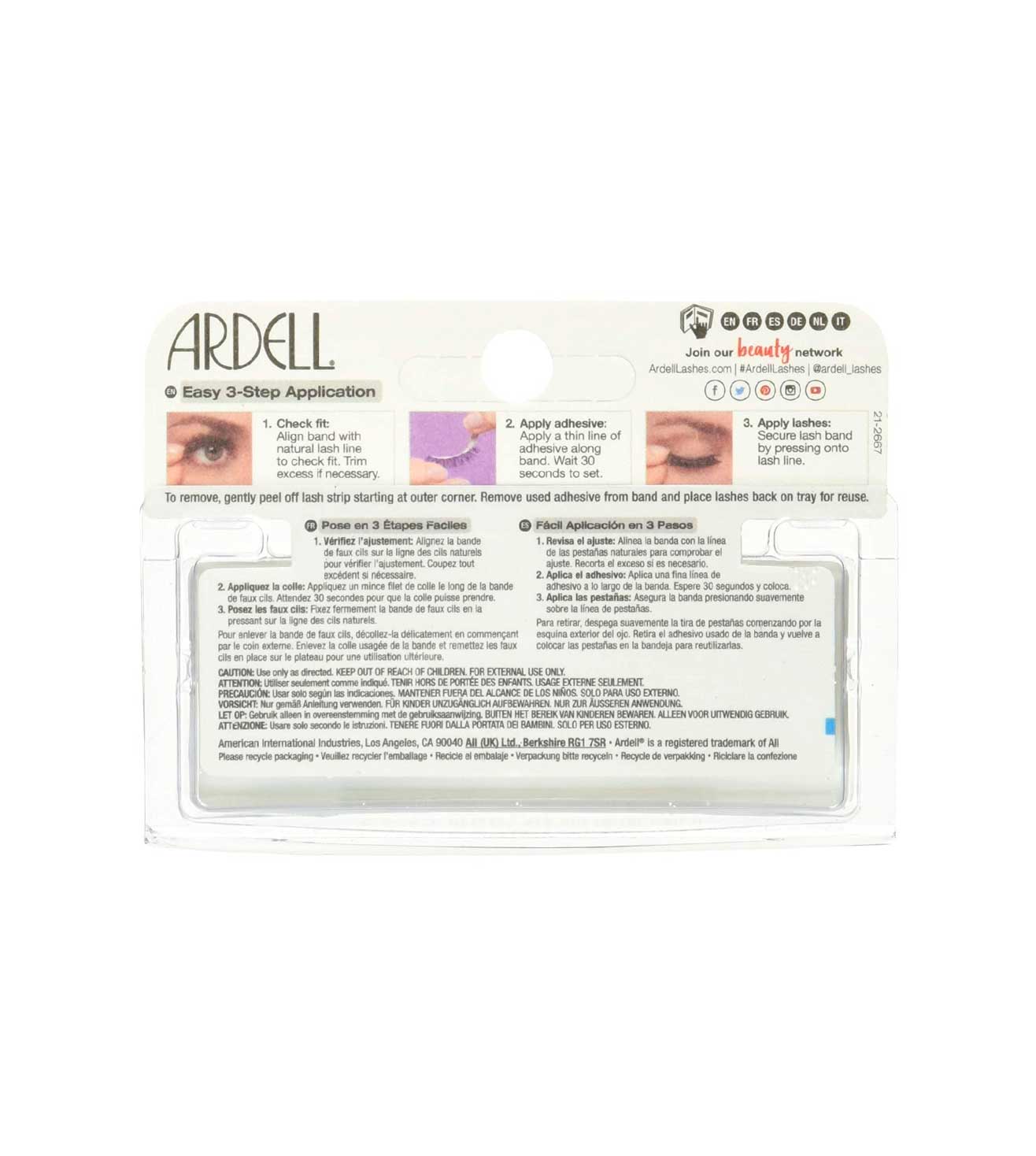 SOFT TOUCH 160 BLACK FALSE EYELASHES - 61611
