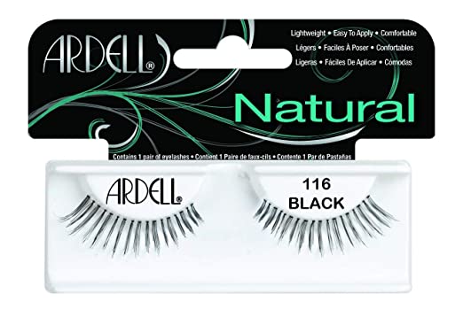 NATURAL STRIP LASHES 116 BLACK-61610