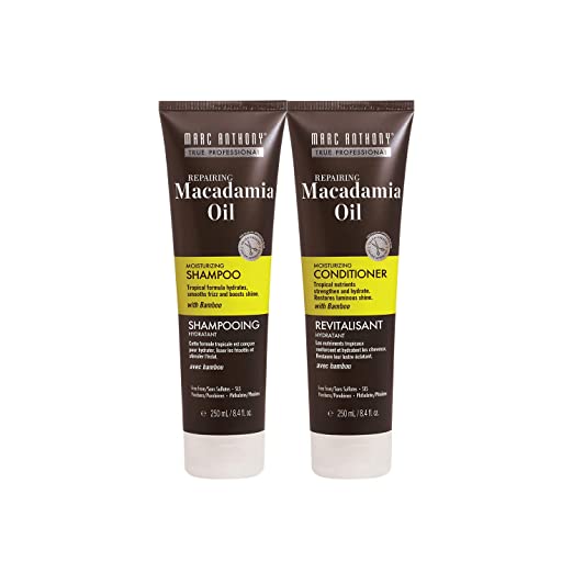 Marc Anthony Repairing Macadamia Oil Sulfate Free Shampoo & Conditioner (Combo Pack)