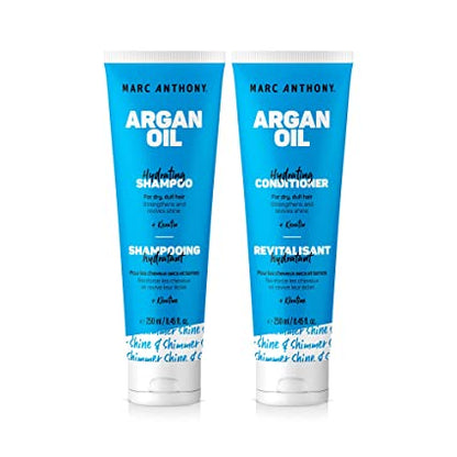 Marc Anthony Nourishing Argan Oil of Morocco Sulfate Free Shampoo & Conditioner (Combo Pack)