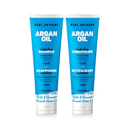 Marc Anthony Nourishing Argan Oil of Morocco Sulfate Free Shampoo & Conditioner (Combo Pack)