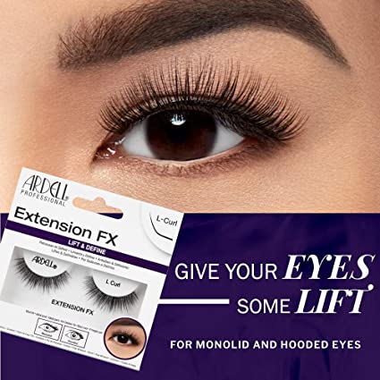 EXTENSION FX L CURL FALSE EYELASHES- 68690