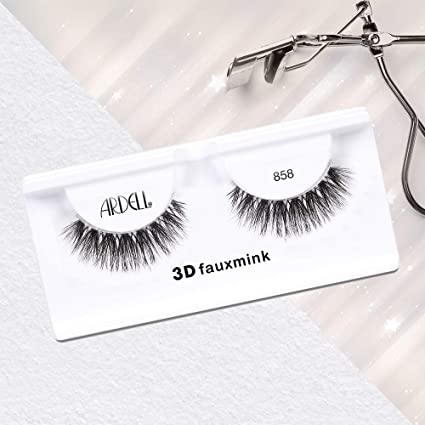 3D FAUX MINK 858 BLACK FALSE EYELASHES -70481