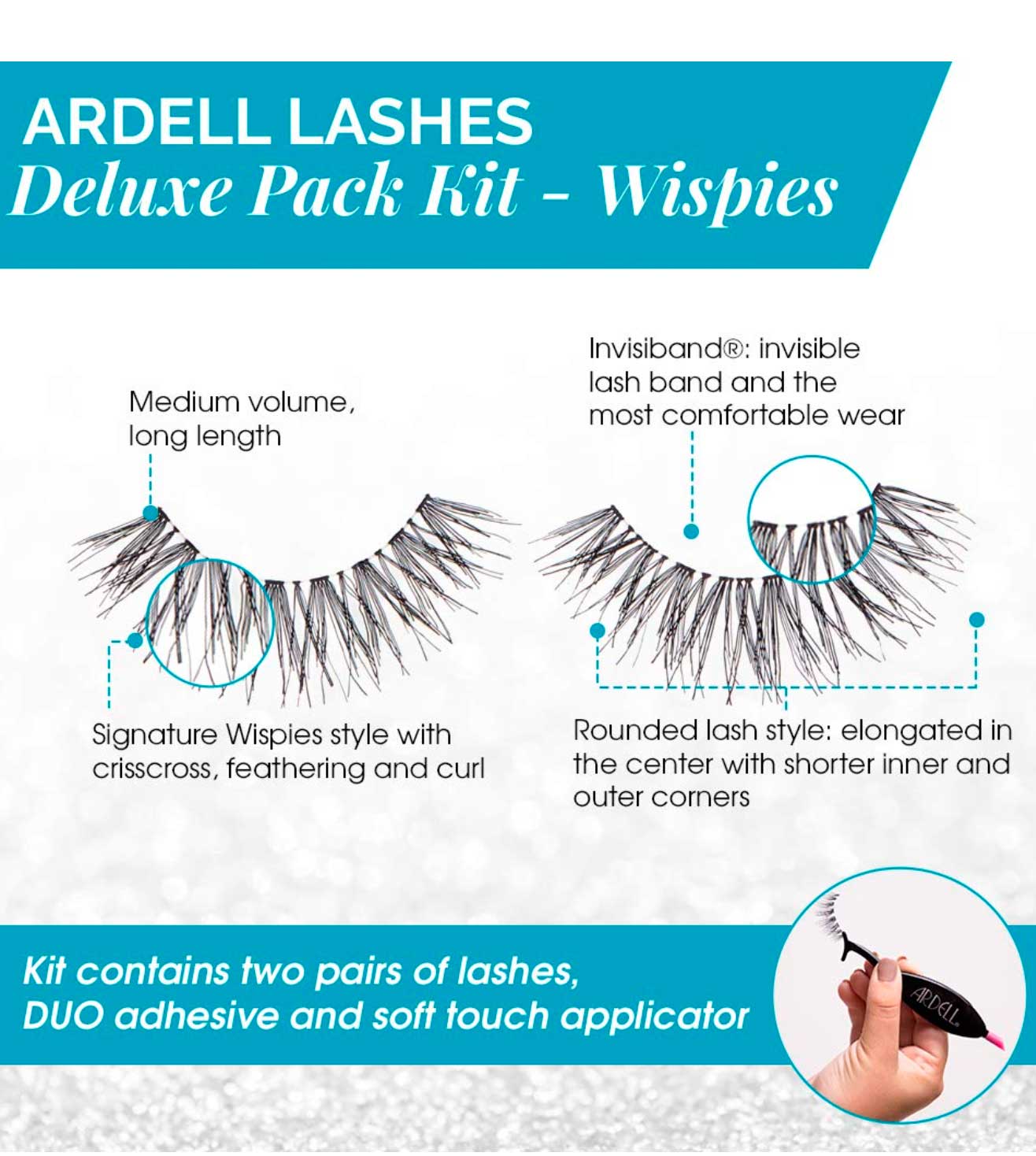 DELUXE PACK WISPIES (WITH APPLICATOR) - 68947